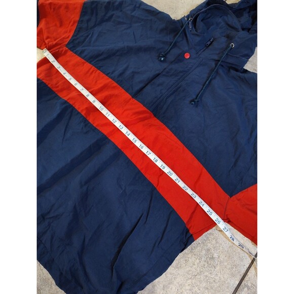 Fremantle Action Wear Men's XL Jacket  100% Nylon Blue And Red Fast Shipping VTG - Picture 6 of 14